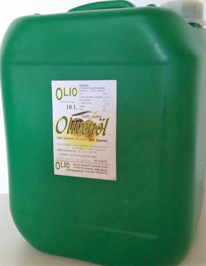 OLIO Olivenöl nativ extra, 10-Liter-Mehrwegkanister