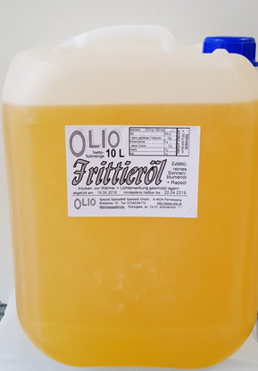 OLIO Frittieröl 10 Liter Mehrwegkanister